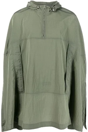 Orlebar Brown Rennick poncho-frakke med hætte