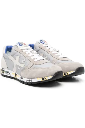 Premiata TEEN low-top sneakers med logomærke