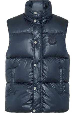 BILLIONAIRE Polstret vest med logobroderi