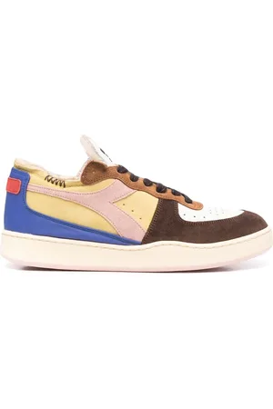 Diadora Sneakers med colourblock og snøre