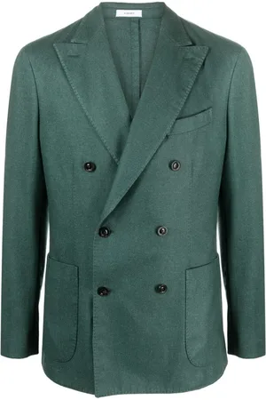 Boglioli Dobbeltradet blazer med bred revers