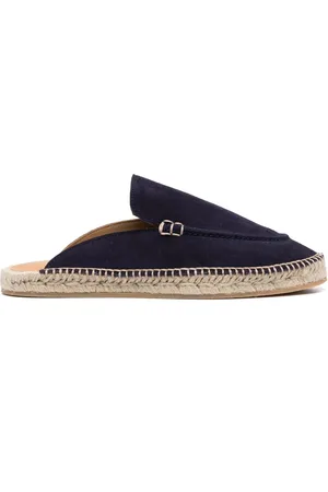 Scarosso Espadriller i ruskind med jute-sål