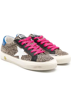 Golden Goose Superstar sneakers med leopardtryk