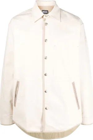 Diesel S-DOVES skjortejakke i twill