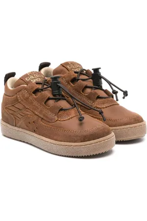 PèPè Sneakers i læder med snøre