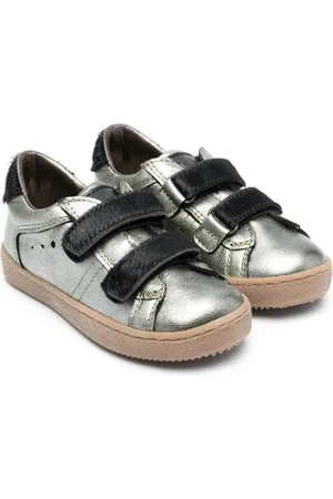 PèPè Sneakers med metallisk burrelukning