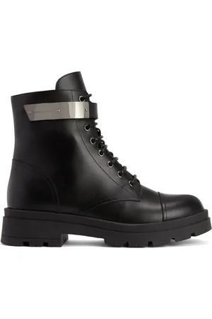 Giuseppe Zanotti Ruger ankelstøvler i læder