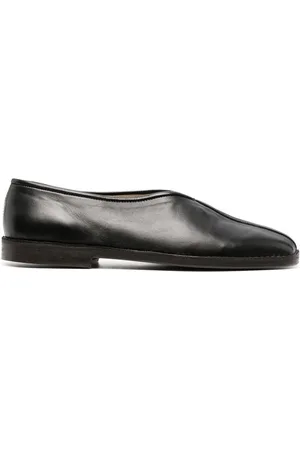 LEMAIRE 20mm loafers i læder med firkantet tå