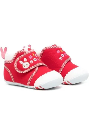 Miki House Bunny sneakers med burrelukning