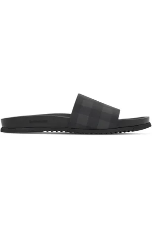 Burberry Ternede pool-sandaler med sløjfe