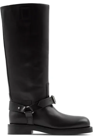 Burberry Knæhøje læderstøvler