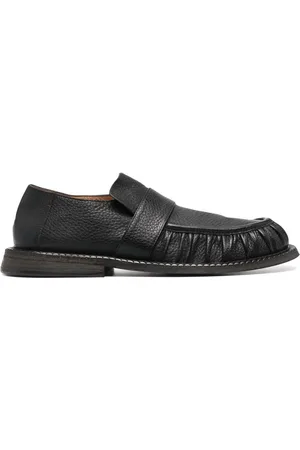 MARSÈLL Alluce loafers i grynet læder