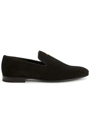 Giuseppe Zanotti Slip-on loafers i ruskind
