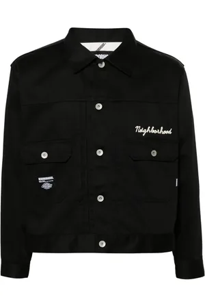 NEIGHBORHOOD X Dickies utility-skjortejakke med broderet logo