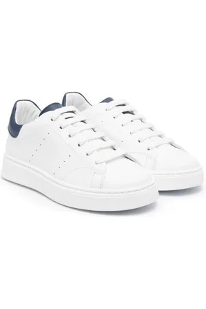 COLORICHIARI Sneakers i læder med colourblocking