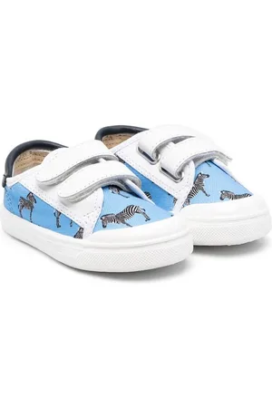 PèPè Sneakers med zebra-tryk og burrelukning