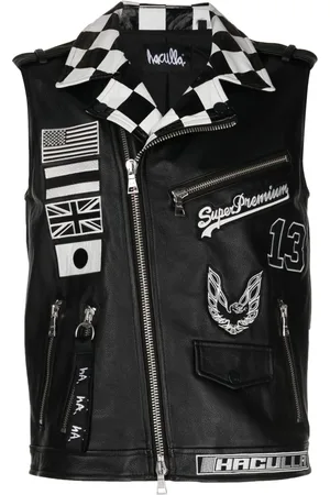 HACULLA Biker-vest med grafisk tryk