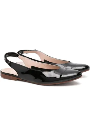 Eli1957 Slingback ballerinaer i læder