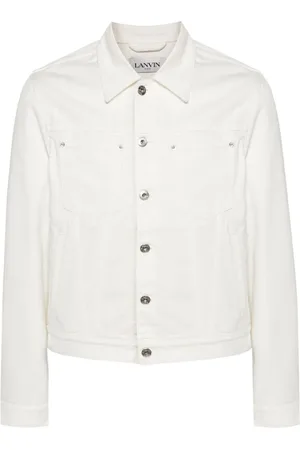 Lanvin Denimjakke med logomærke