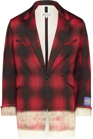 Maison Margiela Ternet Pendleton blazer