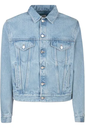 Bally Denimjakke med spread-krave