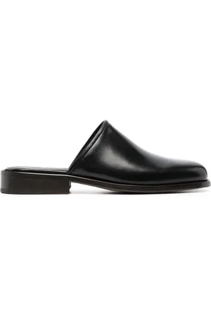 LEMAIRE Slip-on mules med rund tå