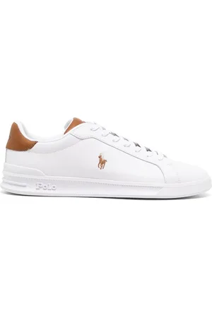 Ralph Lauren Low-top sneakers med logobroderi