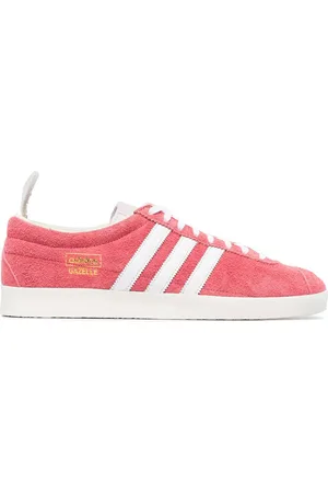 adidas Lyserøde Gazelle Vintage sneakers i ruskind