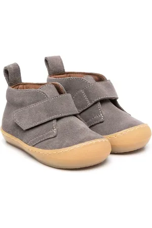 PèPè Sneakers i ruskind med burrelukning