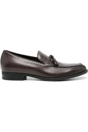 Fratelli Rossetti Loafers i læder med kvastdetalje