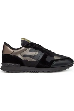 VALENTINO GARAVANI Kamuflagemønstrede Rockrunner-sneakers
