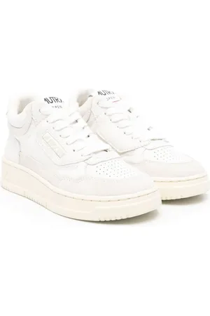 Autry Mid-top-sneakers i ruskind
