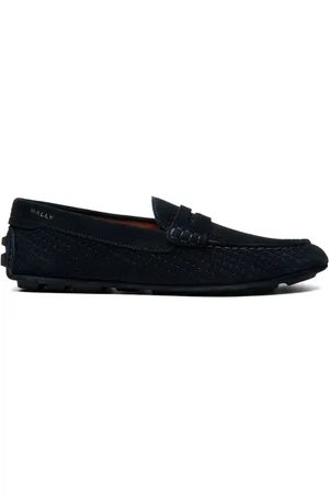Bally Flade loafers med broderet logo