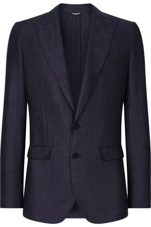 Dolce & Gabbana Enkeltradet blazer i hør