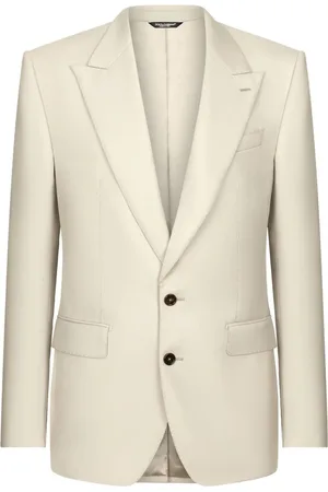 Dolce & Gabbana Enkeltradet blazer med spidsrevers