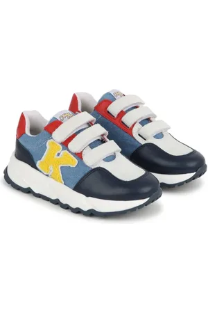 Kenzo Sneakers i læder med logomærke