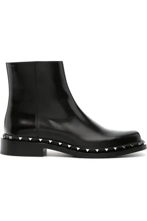 VALENTINO GARAVANI M-Way Rockstud støvler i læder