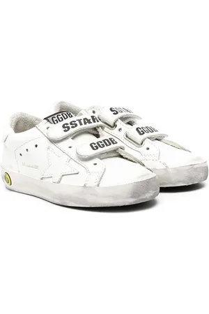 Golden Goose Superstar-sneakers med burrelukning