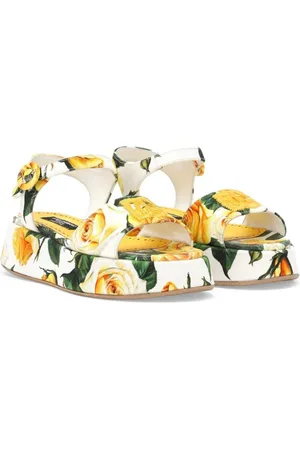 Dolce & Gabbana Sandaler med rosetryk