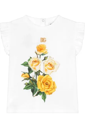 Dolce & Gabbana T-shirt med rosetryk