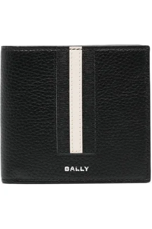 Bally Foldepung i læder med bånd