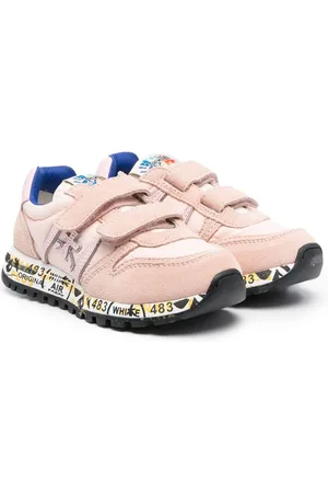 Premiata Low-top SkyB sneakers i ruskind med grafisk tryk