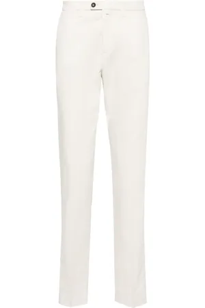 corneliani Chinos i twill med smalle ben