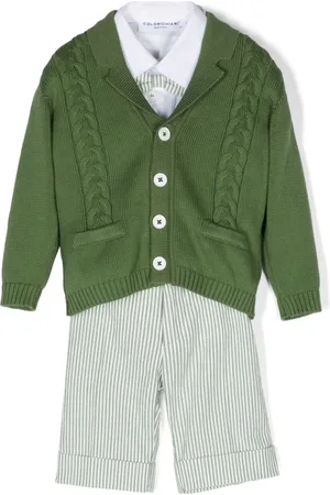COLORICHIARI Stribet shortssæt (sæt med fire)