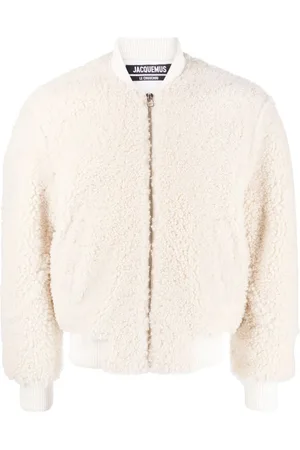 Jacquemus Le Blouson Pilou bomberjakke i lammeskind