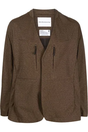 WHITE MOUNTAINEERING Langærmet jakke med V-hals