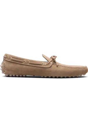 CAR SHOE Lux Driving loafers i ruskind