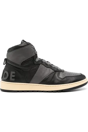 Rhude High-top Rhecess sneakers i læder