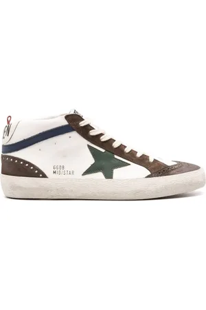 Golden Goose Mid-Star lædersneakers