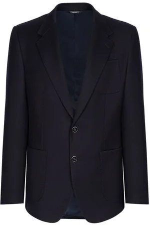 Dolce & Gabbana Enkeltradet blazer med påsyet lomme